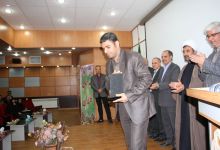 گزارش تصویری از مراسم تقدیر از کارمند نمونه در دانشگاه صنعتی شاهرود